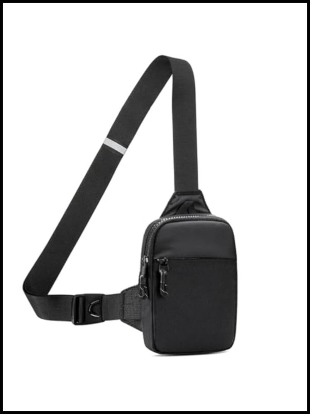 Mini Sling Bag Crossbody 500D Nylon Waterproof Lightweight Chest Daypack